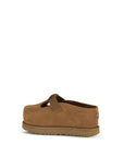 UGG Brown Calf Leather Bos Taurus Mules