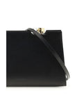 Jacquemus Black Calf Leather Bos Taurus Shoulder Bag