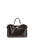 Dolce & Gabbana Brown Calf Leather Bos Taurus Shoulder Bag