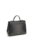 Dolce & Gabbana Black Calf Leather Bos Taurus Shoulder Bag