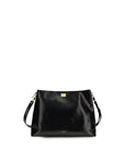 Dolce & Gabbana Black Calf Leather Bos Taurus Shoulder Bag