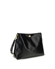 Dolce & Gabbana Black Calf Leather Bos Taurus Shoulder Bag
