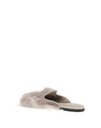 Dolce & Gabbana Gray Lamb Ovis Aries Aries Mules