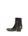 Balenciaga Black Calf Leather Bos Taurus Ankle Boots