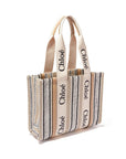 Chloé Beige Linen Tote Bag