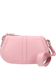 Versace Pink Leather Shoulder Bag