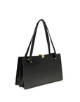 Versace Black Calf Leather Bos Taurus Shoulder Bag