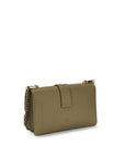 PINKO Bicolor Calf Leather Bos Taurus Shoulder Bag