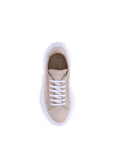 Casadei Beige Other Fibres Platform Sneakers