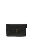 Saint Laurent Black Lamb Ovis Aries Aries Shoulder Bag