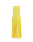 Jacquemus Bicolor Viscose Casual Dress