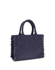 PINKO Blue Cotton Shoulder Bag