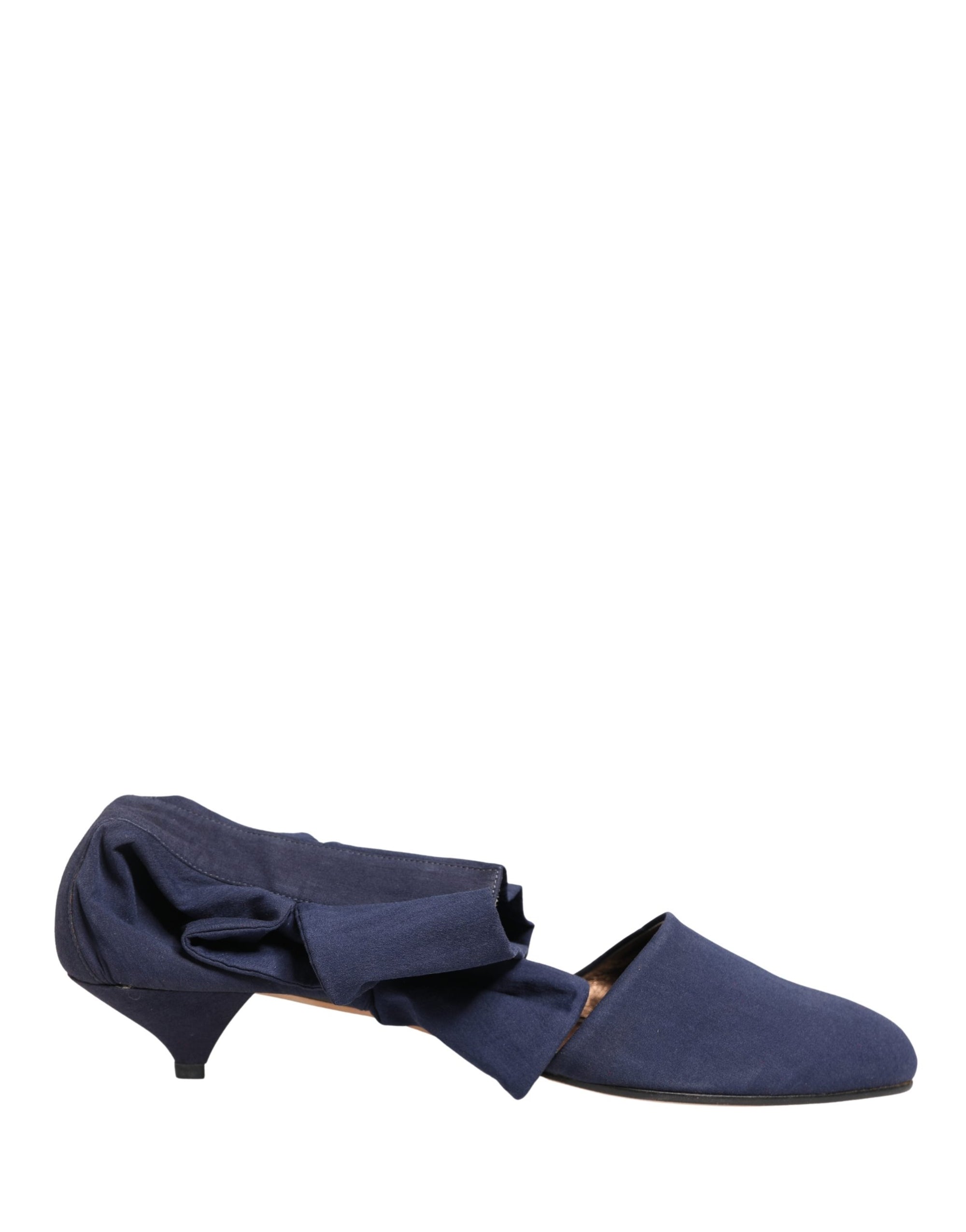 Dolce &amp; Gabbana Blue Cotton Ankle Boots Shoes