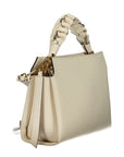 Coccinelle Bianco Leather Women Handbag