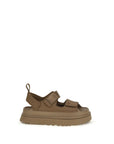 UGG Brown Recycled Polyester Flat Sandals