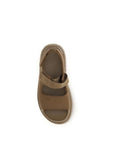 UGG Brown Recycled Polyester Flat Sandals