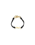 Saint Laurent Black Lamb Ovis Aries Aries Bracelet