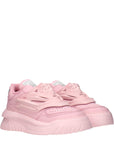 Versace Pink Leather Chunky Sneakers