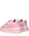 Versace Pink Leather Chunky Sneakers