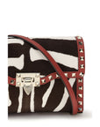Valentino Garavani Multicolor Calf Leather Bos Taurus Shoulder Bag