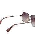 Max Mara Bronze Metal Sunglasses