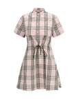 Burberry Multicolor Cotton Casual Dress