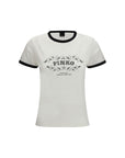 PINKO White Cotton T-Shirt