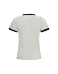 PINKO White Cotton T-Shirt