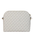 Michael Kors Women'S Back Slip Pocket Signature Canvas Crossbody Bag