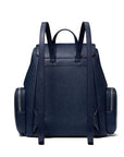 Michael Kors Blue Fur Backpack