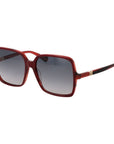 Max Mara Burgundy Acetate Sunglasses