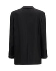 Lardini Black Linen Blazer