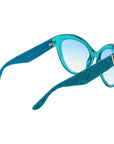Guess Turquoise Stainless Steel Sunglasses