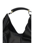 Saint Laurent Black Calf Leather Bos Taurus Shoulder Bag