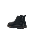 Birkenstock Black Leather Ankle Boots