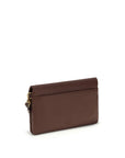 PINKO Purple Calf Leather Bos Taurus Shoulder Bag