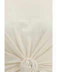 Magda Butrym Beige Cotton Sleeveles T-Shirt