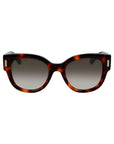 Ferragamo Brown Acetate Sunglasses