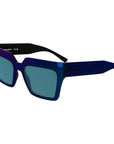 Karl Lagerfeld Blue Injected Sunglasses