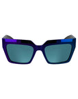 Karl Lagerfeld Blue Injected Sunglasses