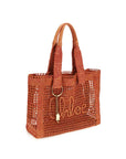 Chloé Multicolor Raffia Shoulder Bag