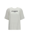 PINKO White Cotton T-Shirt