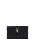 Saint Laurent Black Calf Leather Bos Taurus Shoulder Bag