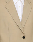 Prada Beige Mohair Blazer