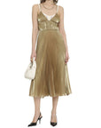Prada Gold Polyester Casual Dress