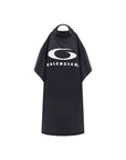 Balenciaga Black Cotton Casual Dress