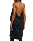 Balenciaga Black Cotton Casual Dress