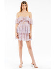 Elisabetta Franchi Light Blue Polyamide Casual Dress