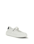 Miu Miu White Calf Leather Bos Taurus Ballet Flats