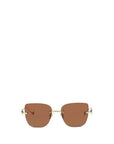 Valentino Garavani Brown Metal Sunglasses